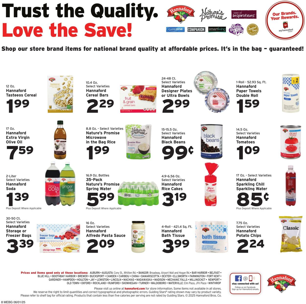 Weekly ad Hannaford 06/01/2025 - 06/07/2025