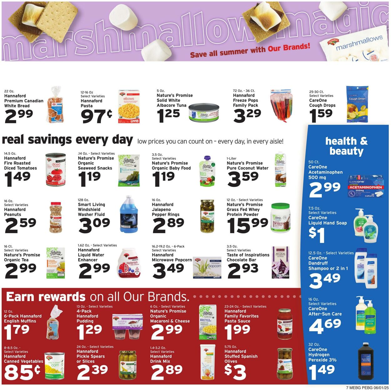 Weekly ad Hannaford 06/01/2025 - 06/07/2025