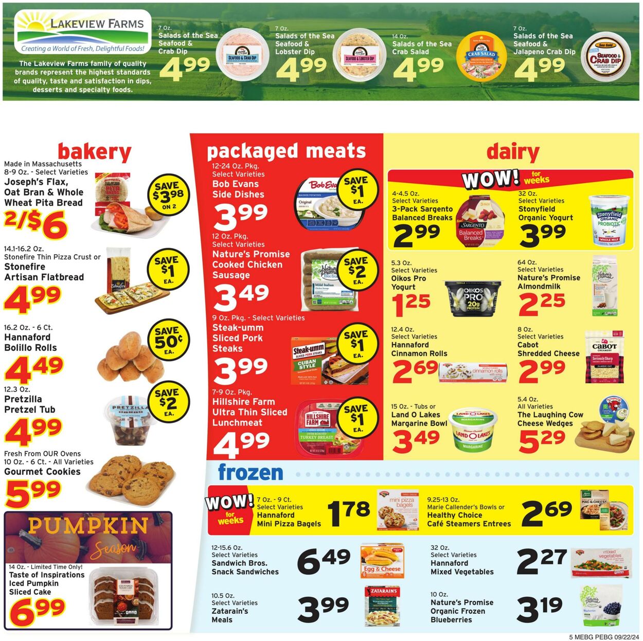 Weekly ad Hannaford 09/22/2024 - 09/28/2024