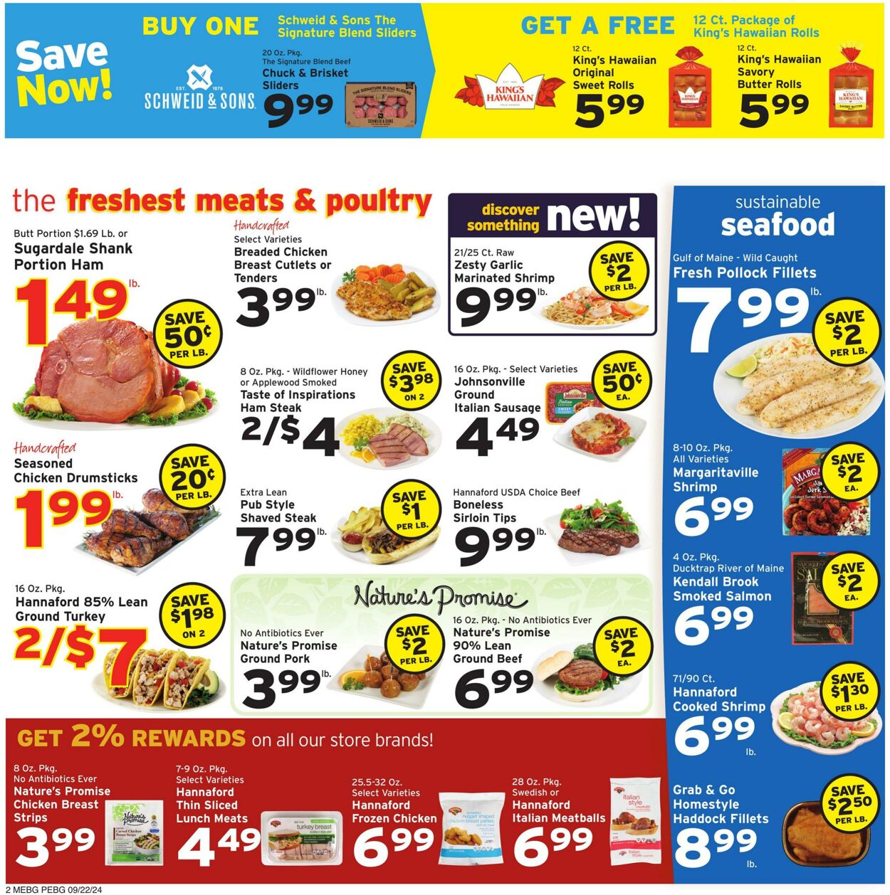 Weekly ad Hannaford 09/22/2024 - 09/28/2024