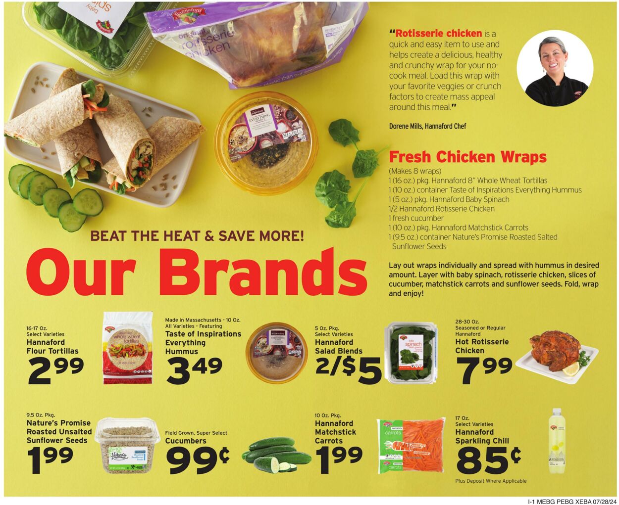 Weekly ad Hannaford 07/28/2024 - 08/03/2024