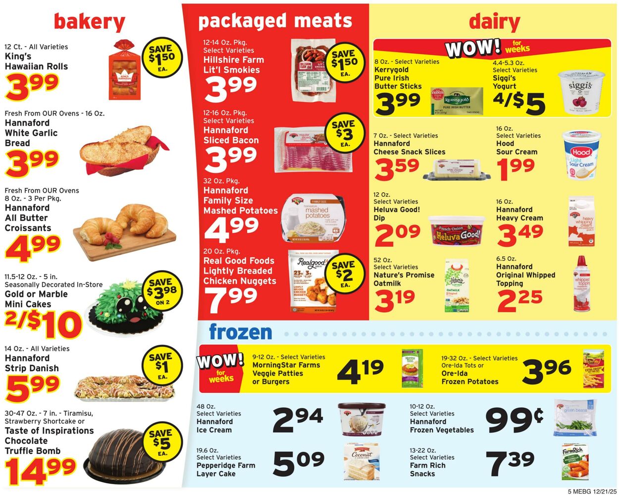 Weekly ad Hannaford 12/21/2025 - 12/27/2025
