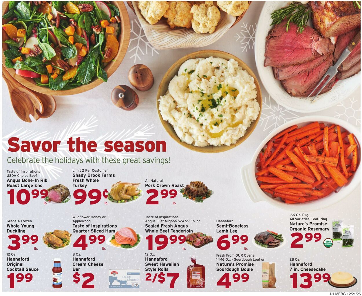 Weekly ad Hannaford 12/21/2025 - 12/27/2025