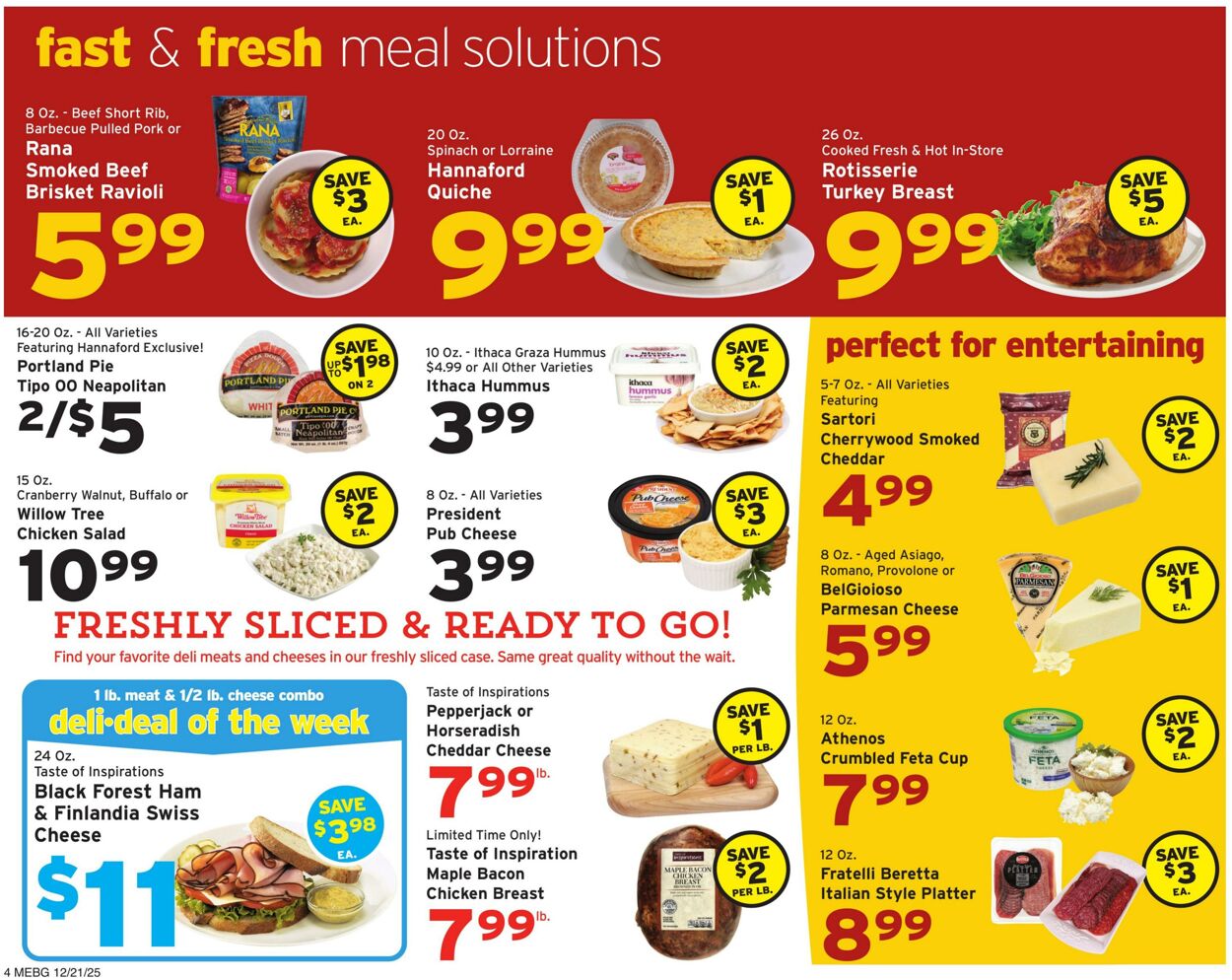 Weekly ad Hannaford 12/21/2025 - 12/27/2025