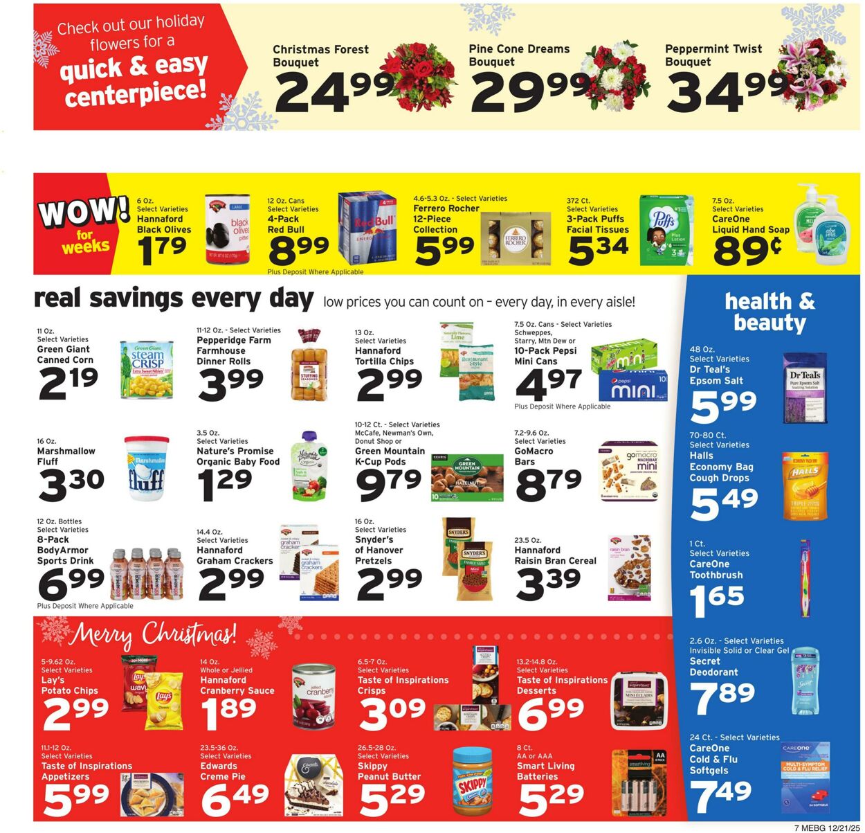 Weekly ad Hannaford 12/21/2025 - 12/27/2025