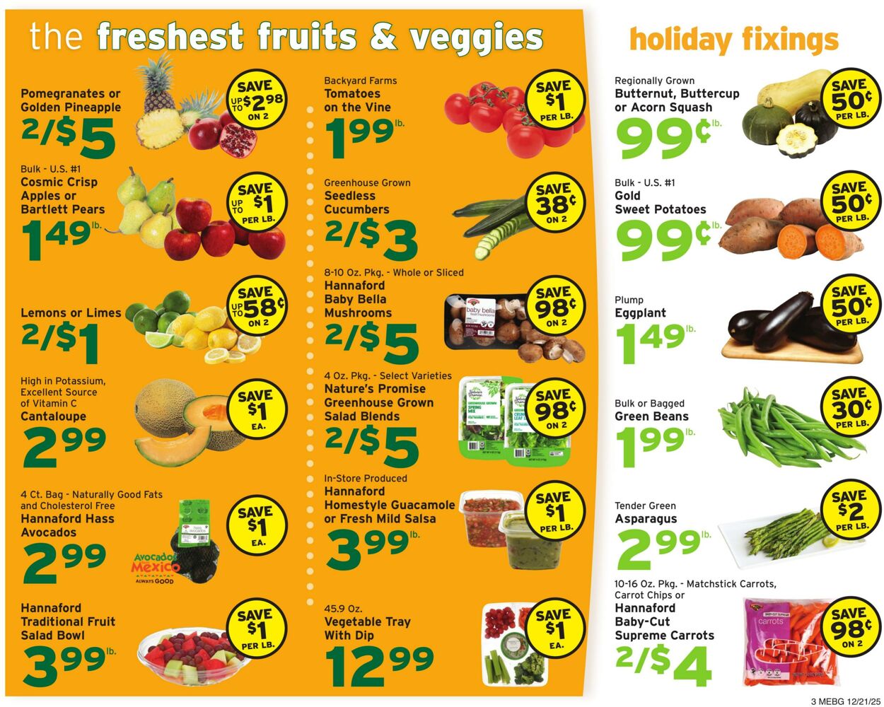 Weekly ad Hannaford 12/21/2025 - 12/27/2025