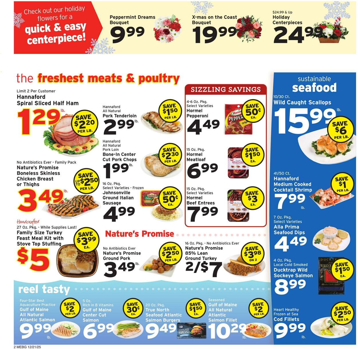 Weekly ad Hannaford 12/21/2025 - 12/27/2025