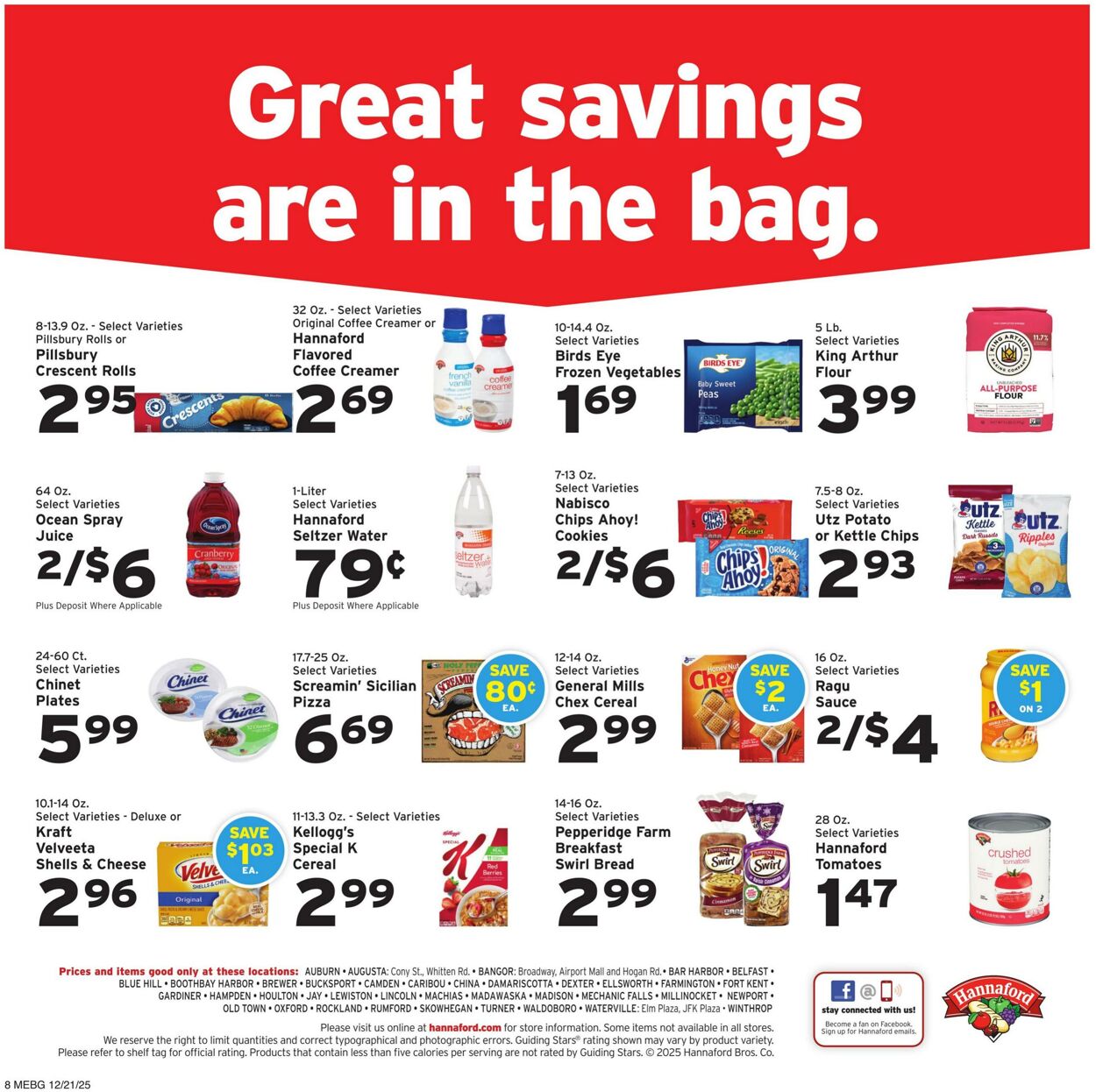 Weekly ad Hannaford 12/21/2025 - 12/27/2025