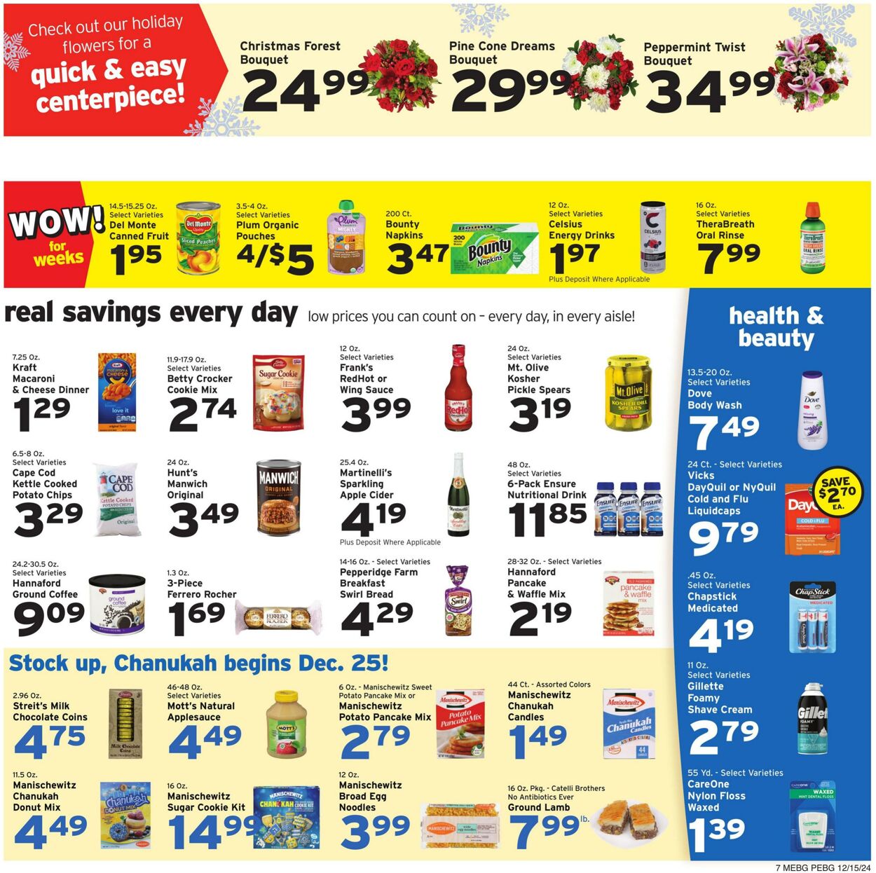 Weekly ad Hannaford 12/15/2024 - 12/21/2024