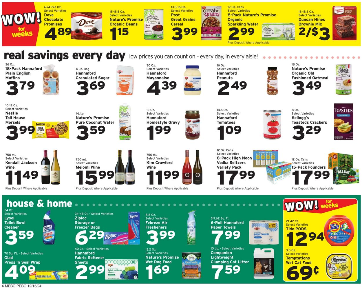 Weekly ad Hannaford 12/15/2024 - 12/21/2024