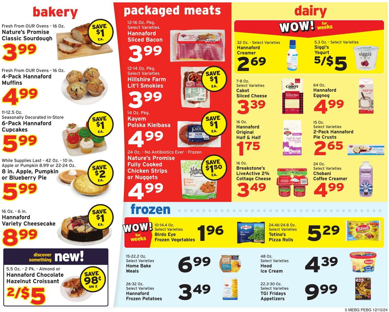 Weekly ad Hannaford 12/15/2024 - 12/21/2024