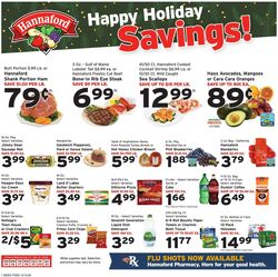 Weekly ad Hannaford 12/15/2024 - 12/21/2024