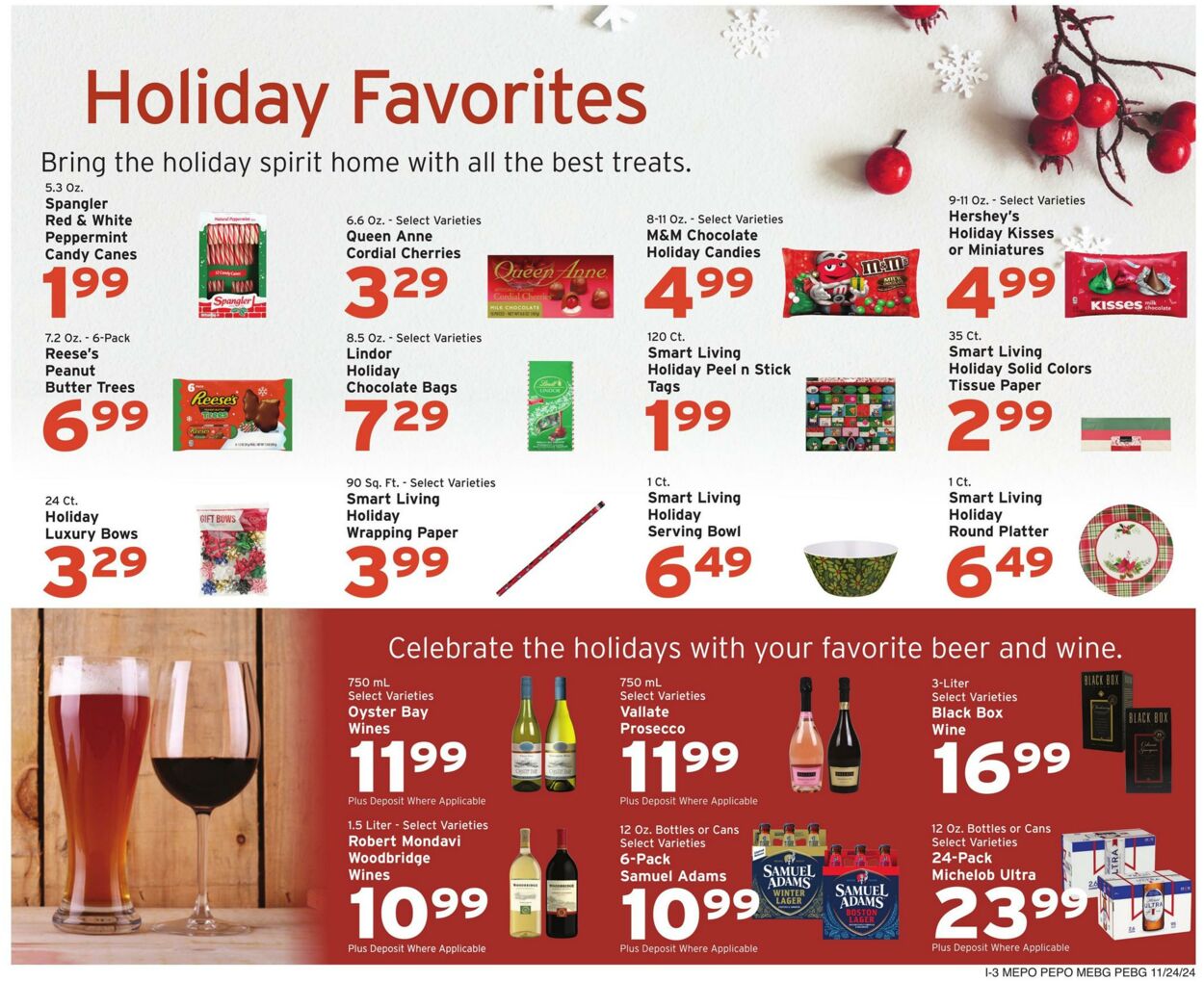 Weekly ad Hannaford 11/24/2024 - 11/30/2024