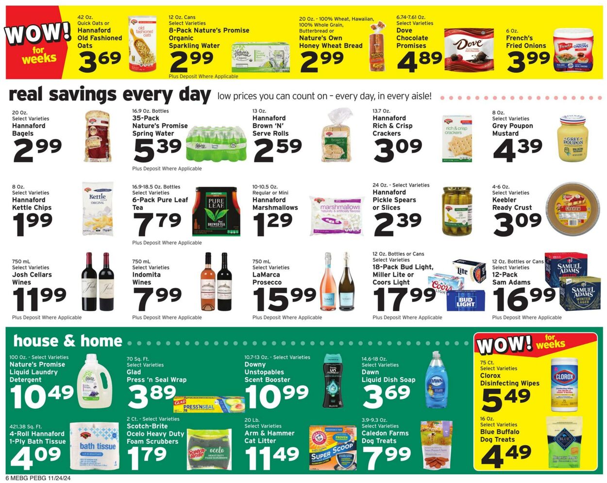 Weekly ad Hannaford 11/24/2024 - 11/30/2024