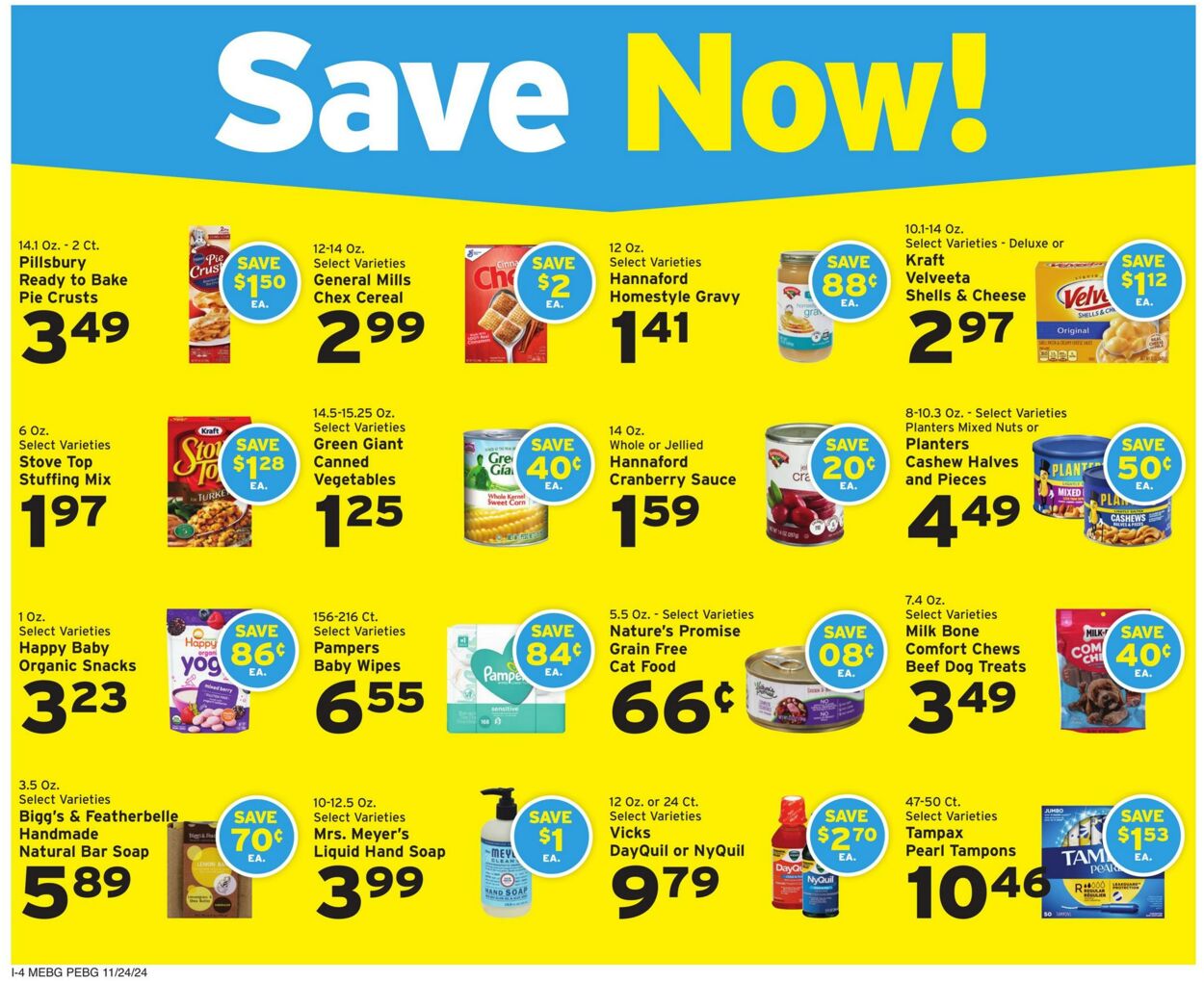 Weekly ad Hannaford 11/24/2024 - 11/30/2024