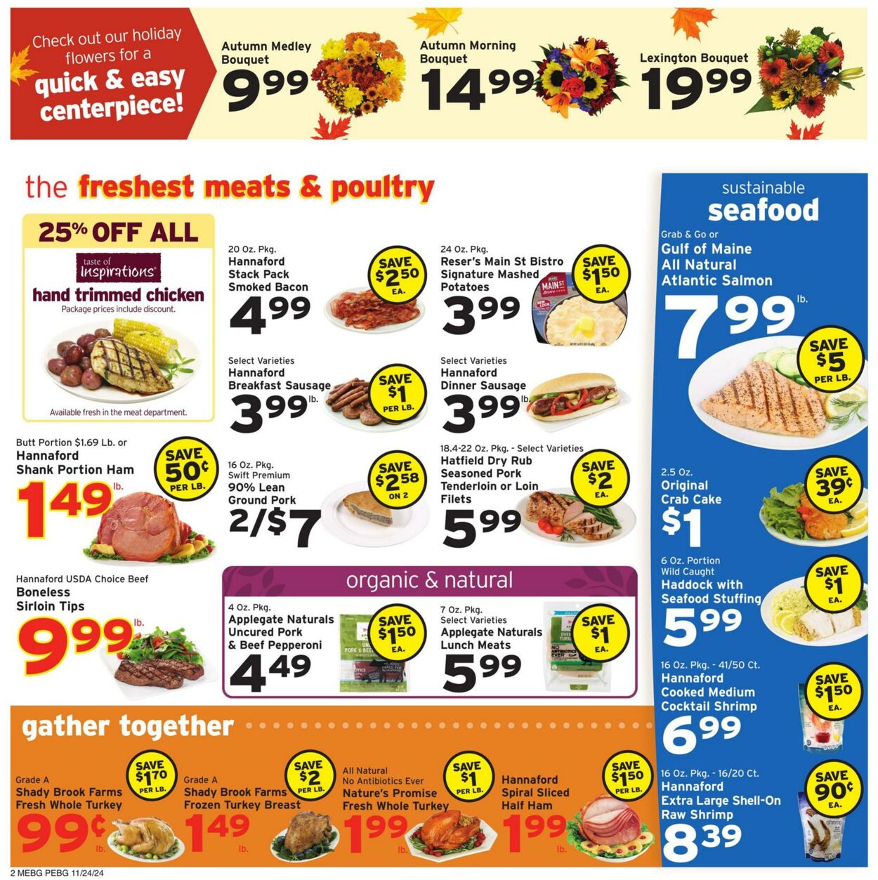 Weekly ad Hannaford 11/24/2024 - 11/30/2024