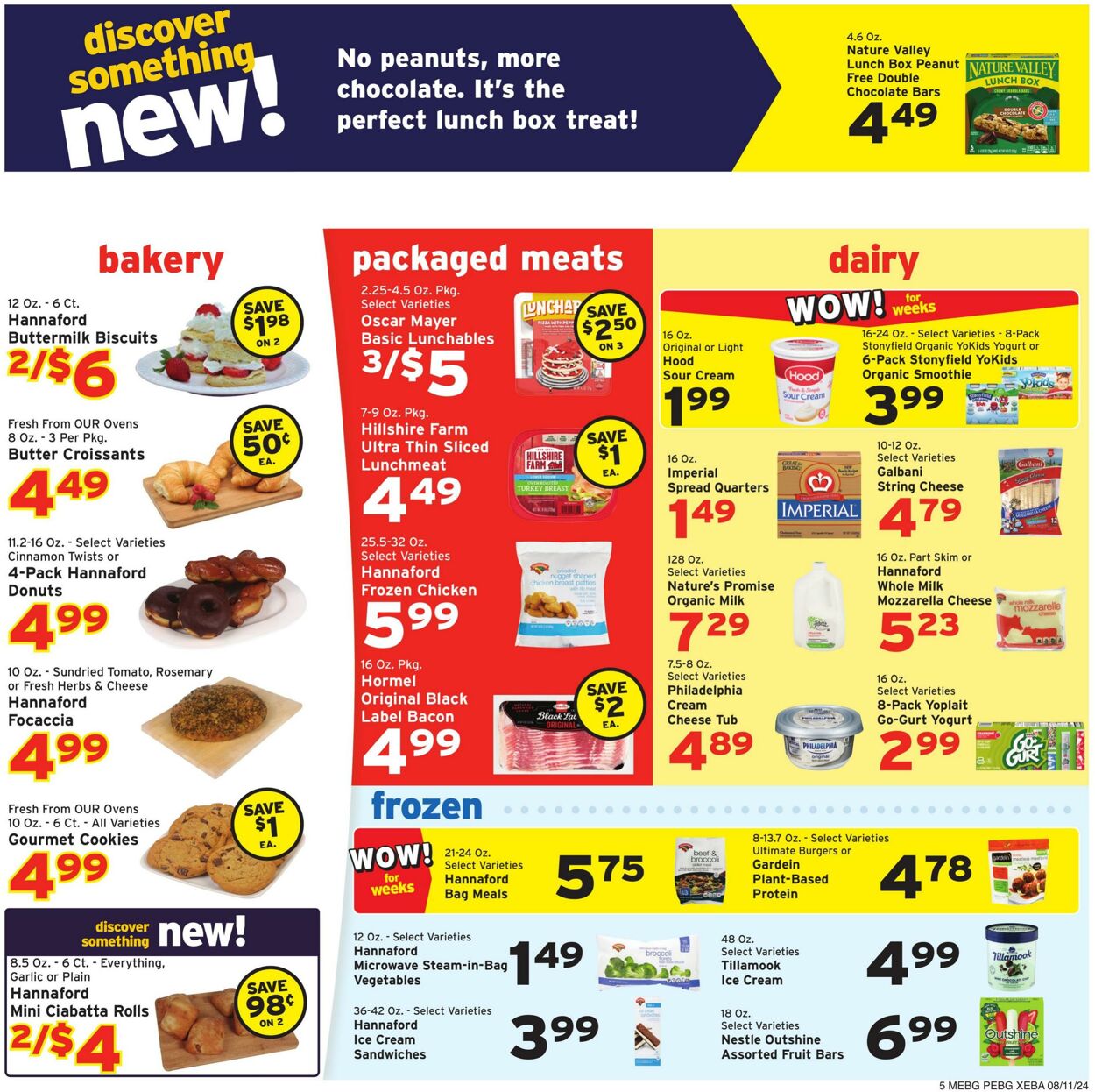 Weekly ad Hannaford 08/11/2024 - 08/17/2024