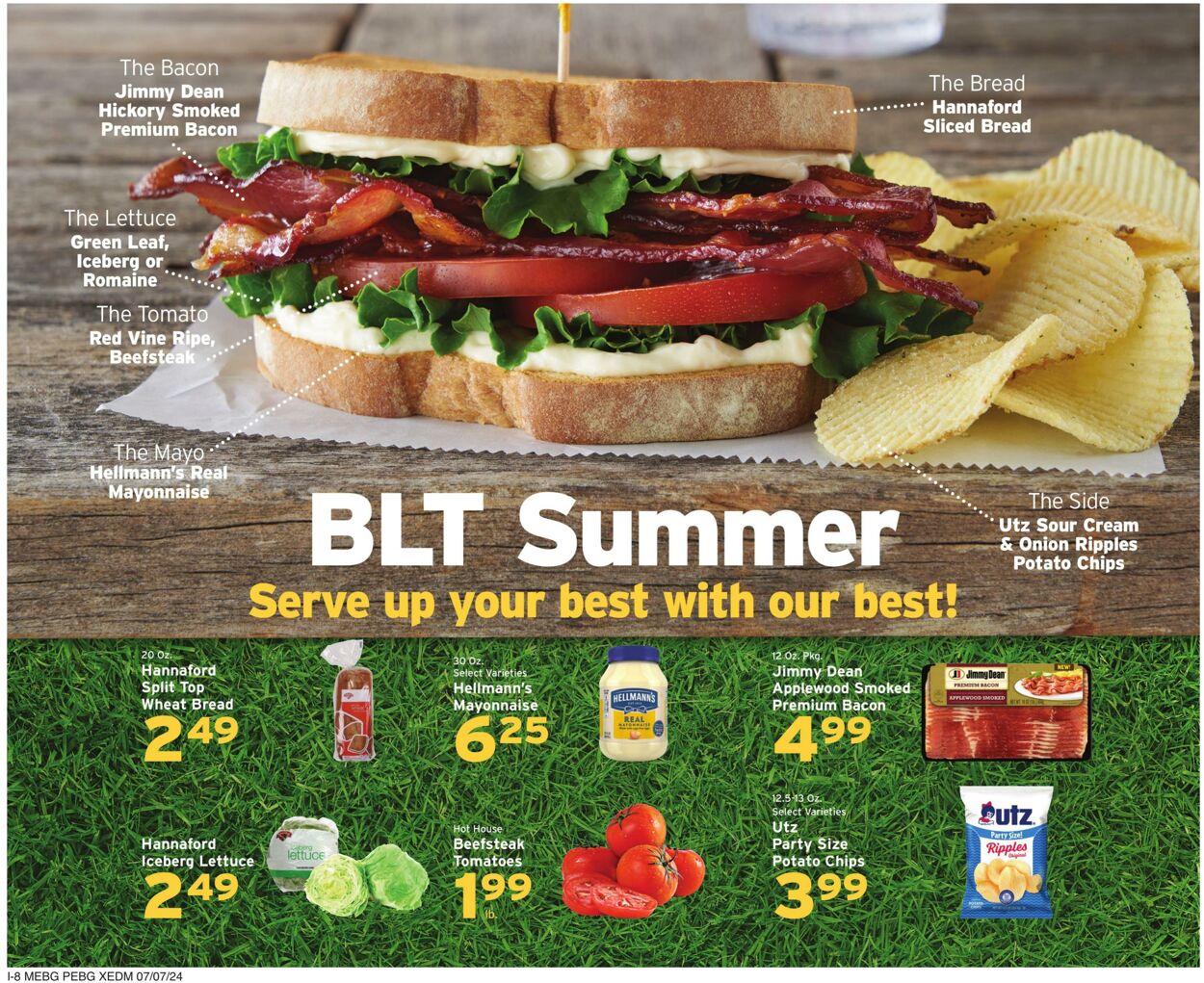 Weekly ad Hannaford 07/07/2024 - 07/13/2024