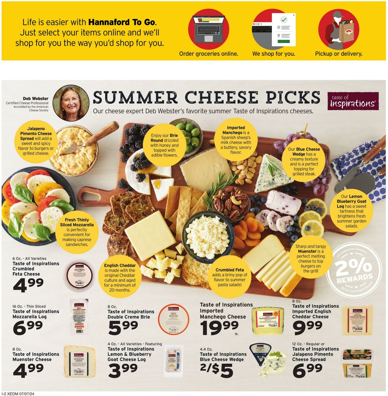 Weekly ad Hannaford 07/07/2024 - 07/13/2024