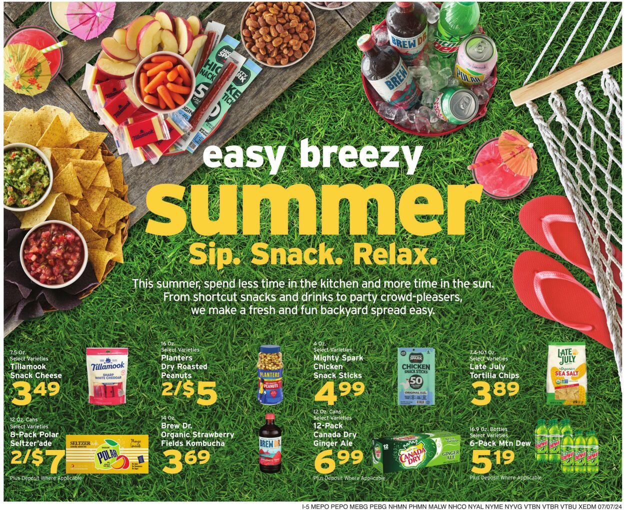 Weekly ad Hannaford 07/07/2024 - 07/13/2024