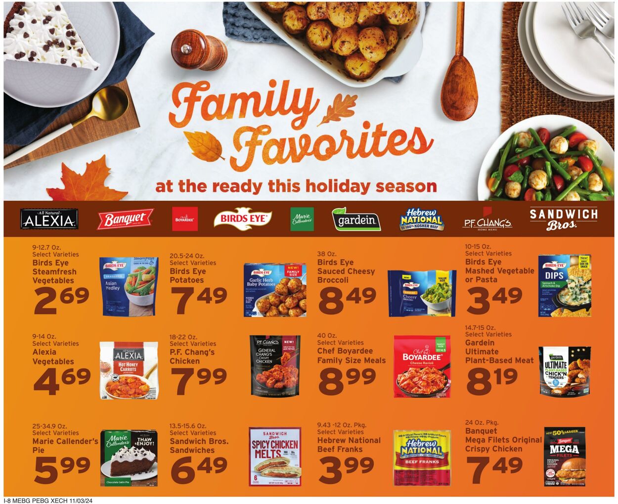 Weekly ad Hannaford 11/03/2024 - 11/09/2024