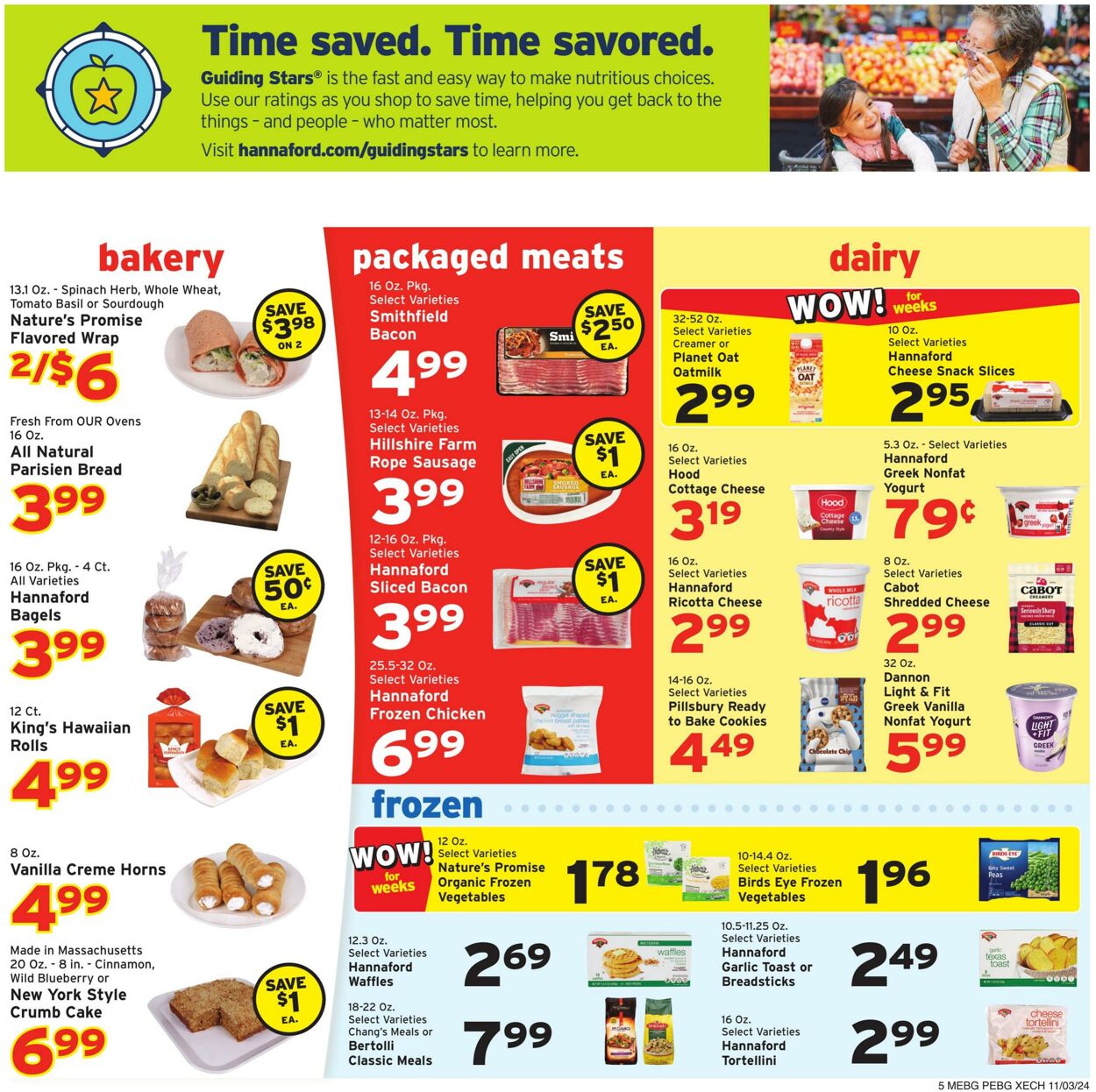 Weekly ad Hannaford 11/03/2024 - 11/09/2024