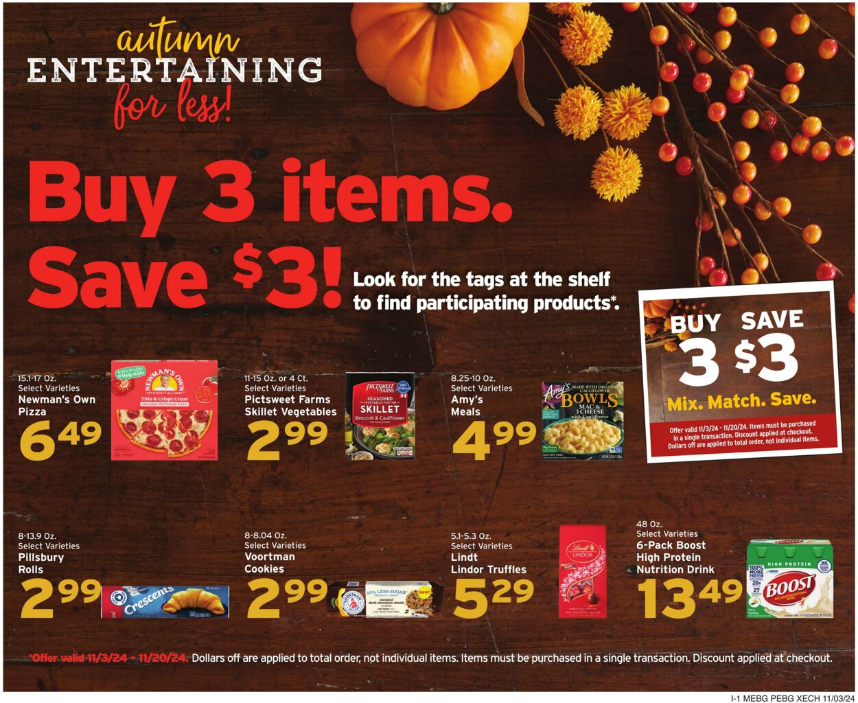 Weekly ad Hannaford 11/03/2024 - 11/09/2024