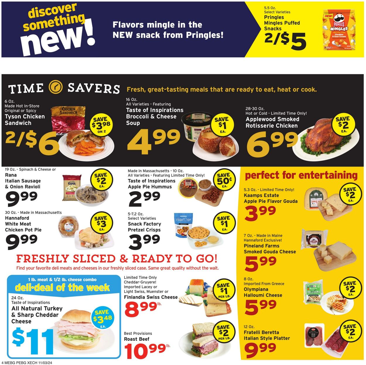 Weekly ad Hannaford 11/03/2024 - 11/09/2024