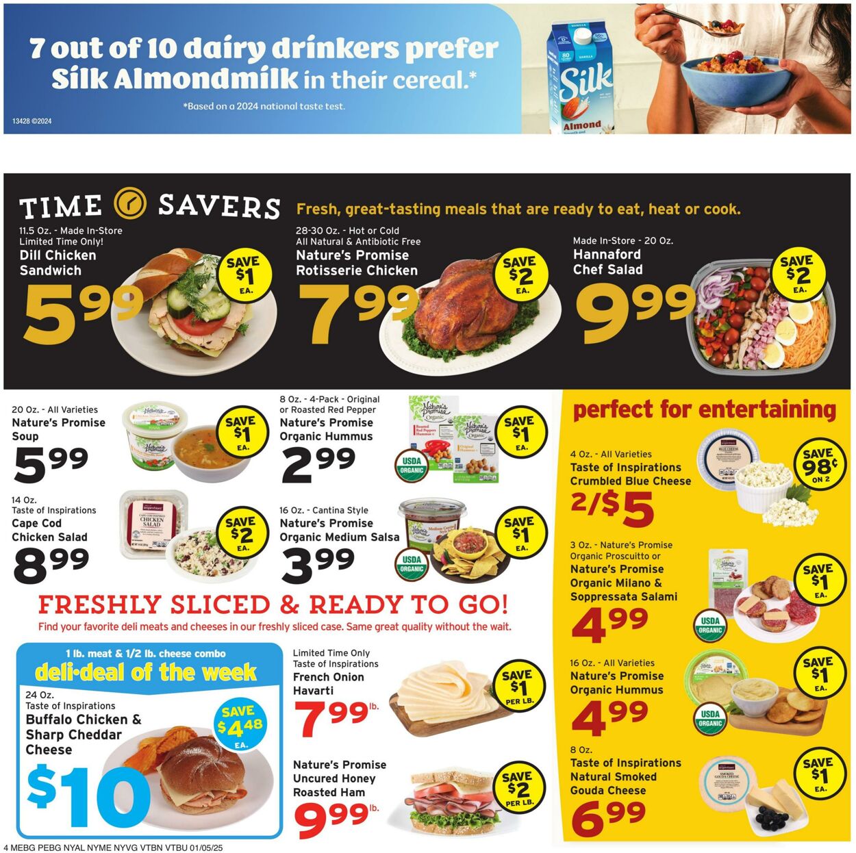 Weekly ad Hannaford 01/05/2025 - 01/11/2025