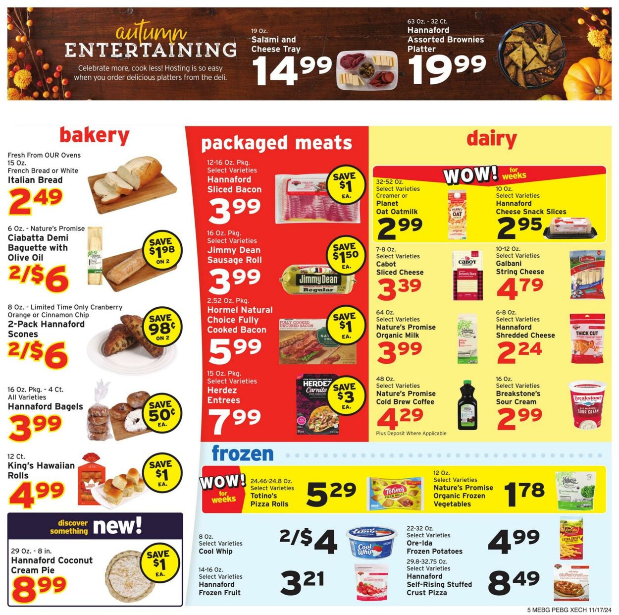 Weekly ad Hannaford 11/17/2024 - 11/23/2024