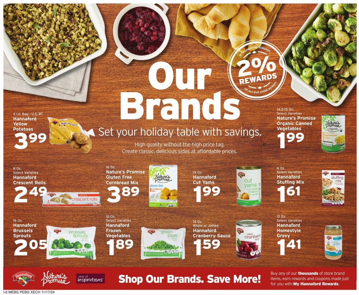 Weekly ad Hannaford 11/17/2024 - 11/23/2024