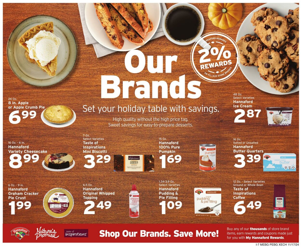 Weekly ad Hannaford 11/17/2024 - 11/23/2024