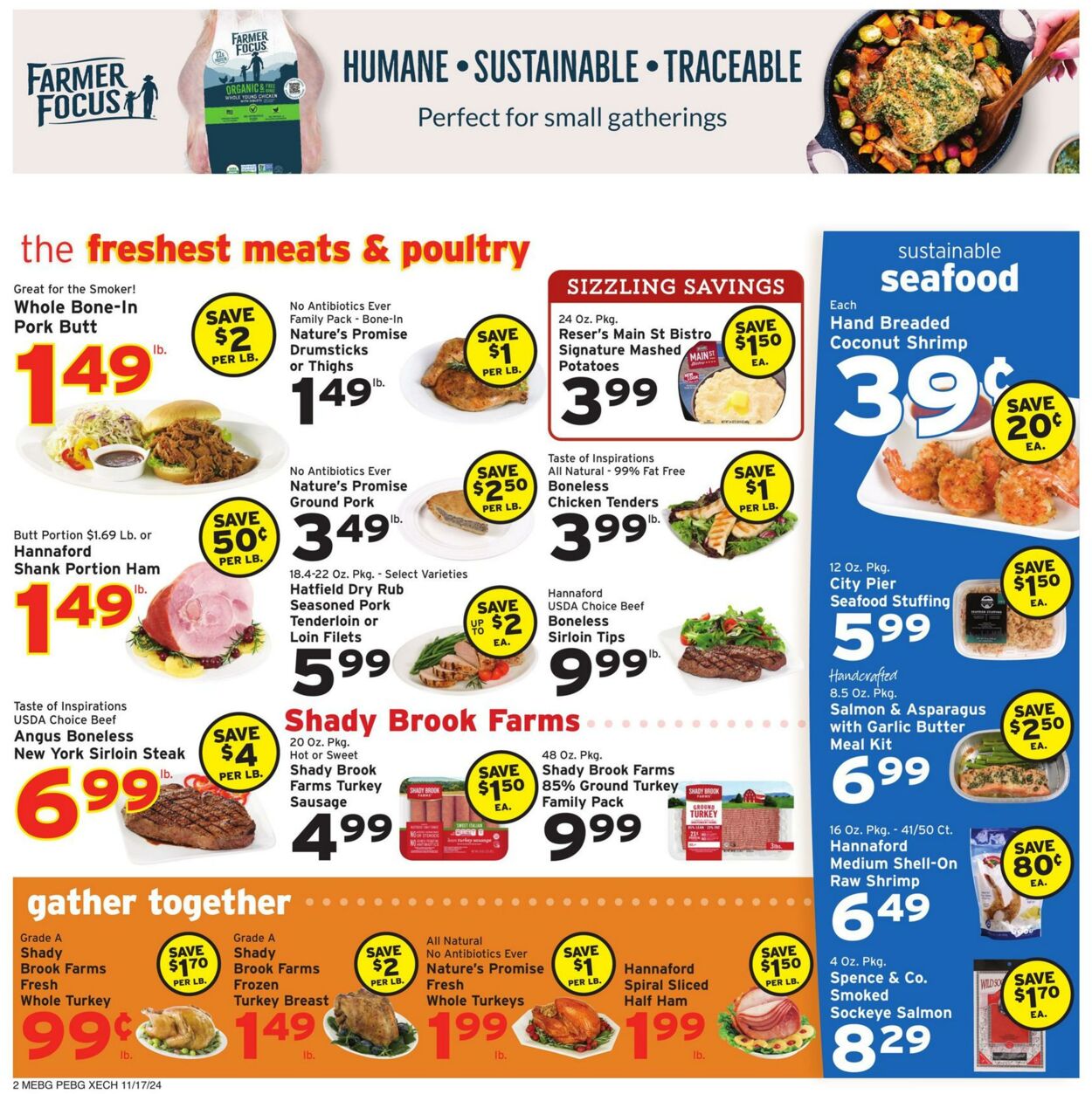 Weekly ad Hannaford 11/17/2024 - 11/23/2024