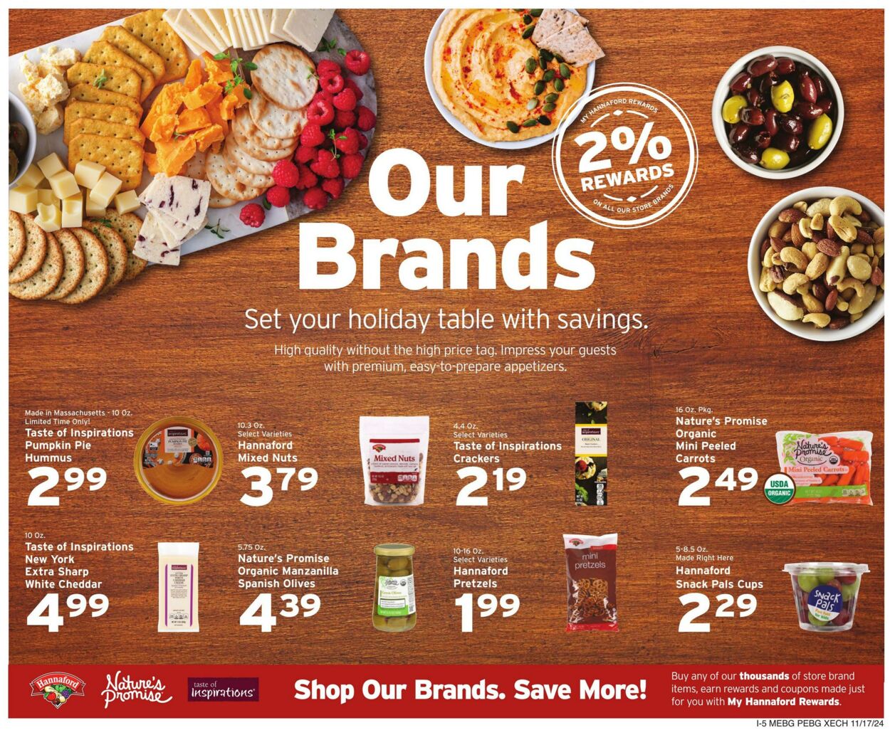 Weekly ad Hannaford 11/17/2024 - 11/23/2024