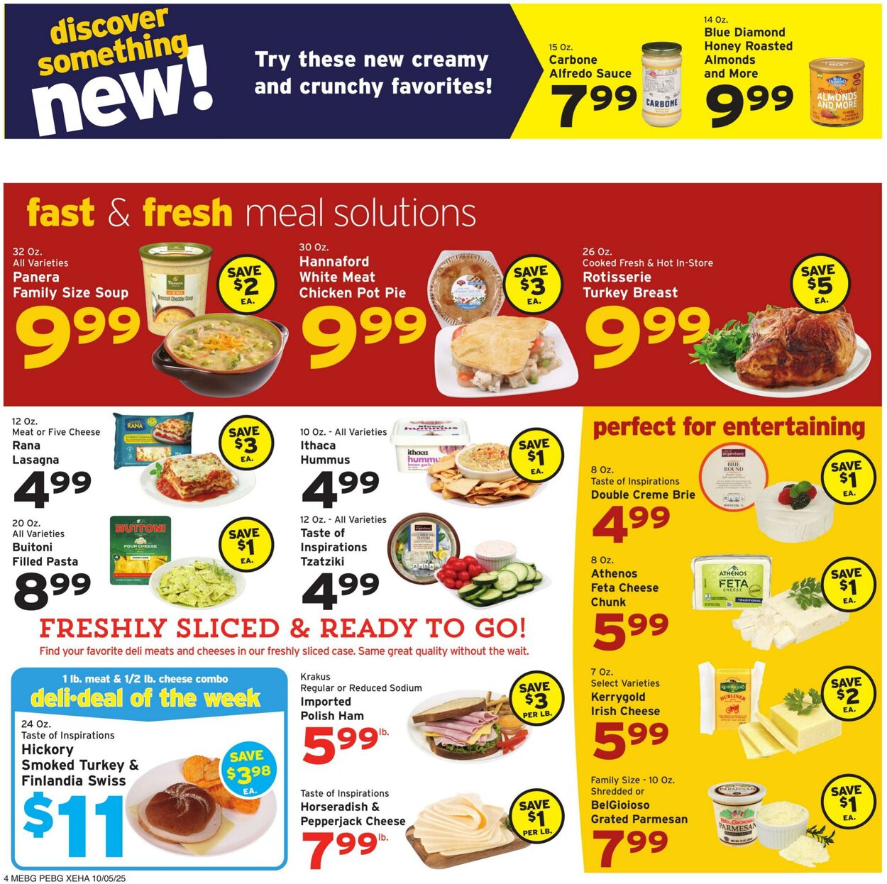 Weekly ad Hannaford 10/05/2025 - 10/11/2025