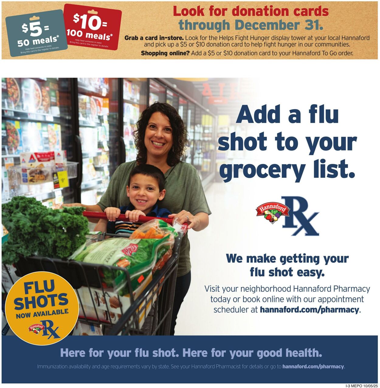 Weekly ad Hannaford 10/05/2025 - 10/11/2025