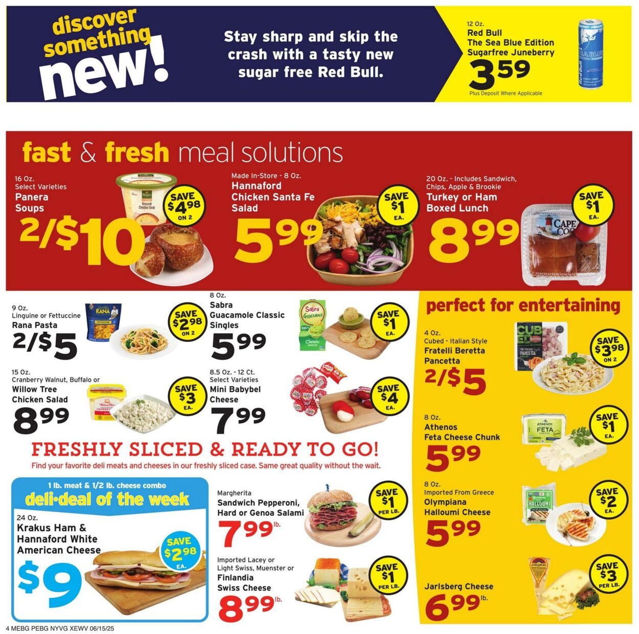 Weekly ad Hannaford 06/15/2025 - 06/21/2025