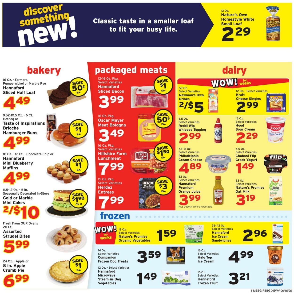Weekly ad Hannaford 06/15/2025 - 06/21/2025