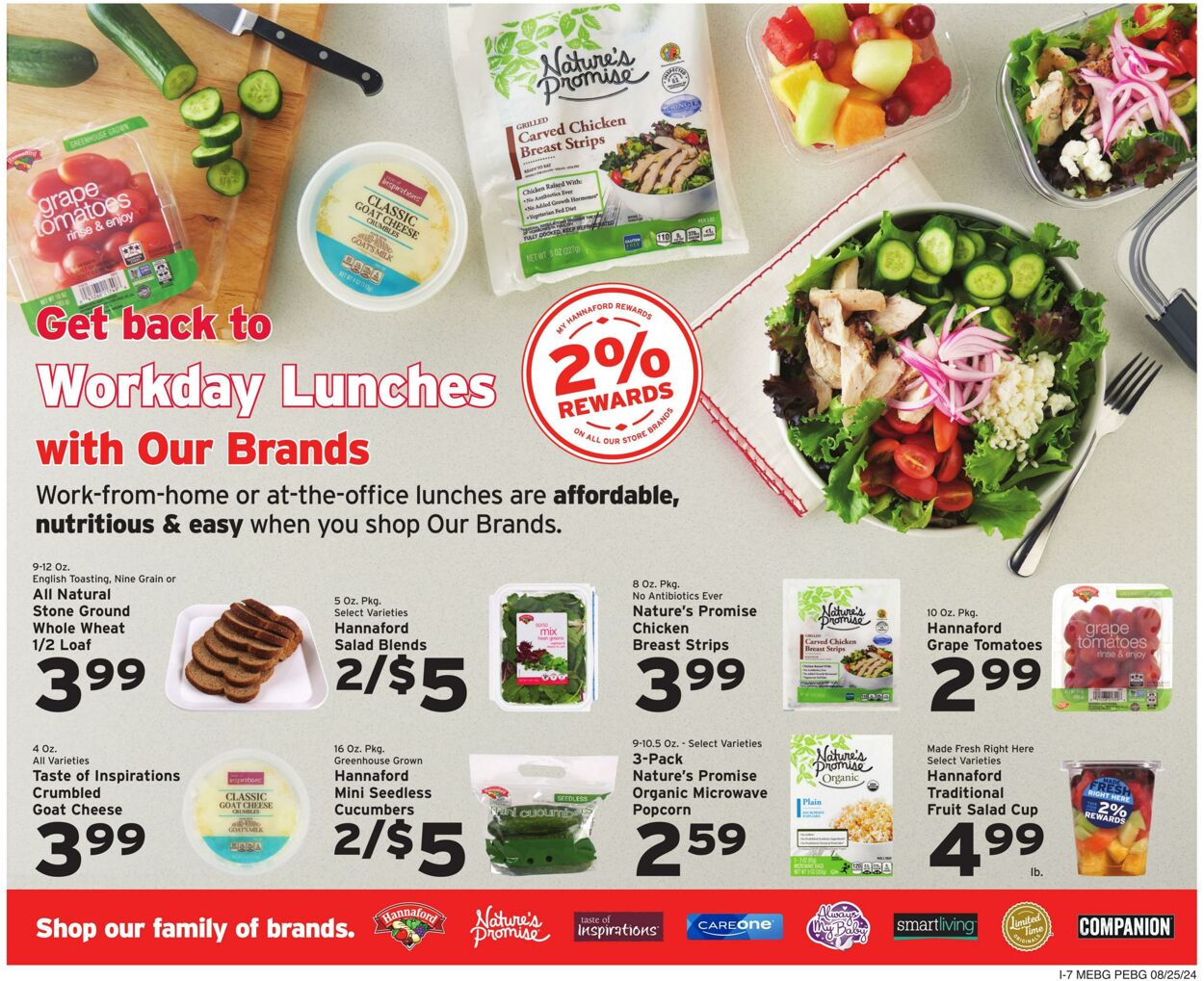 Weekly ad Hannaford 08/25/2024 - 08/31/2024