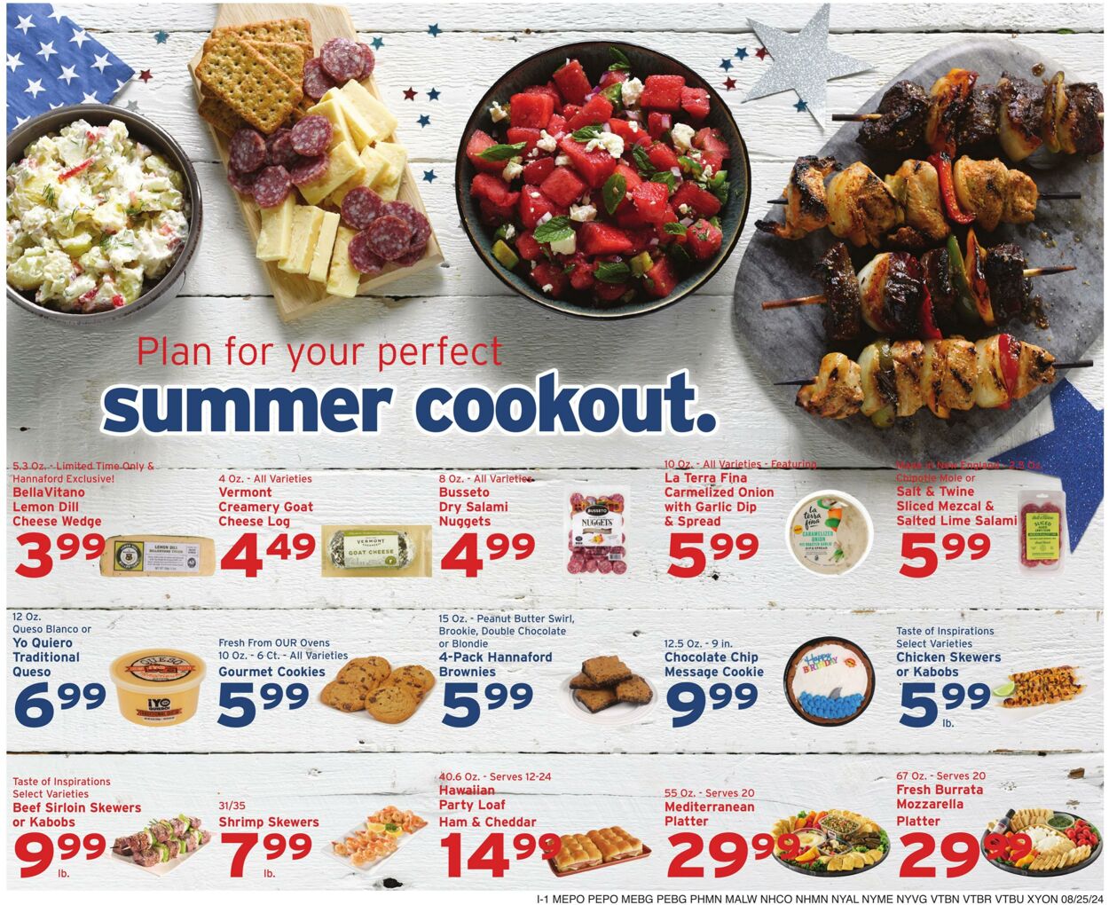 Weekly ad Hannaford 08/25/2024 - 08/31/2024