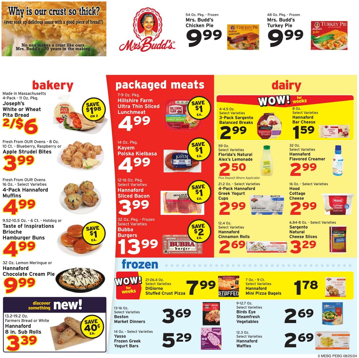 Weekly ad Hannaford 08/25/2024 - 08/31/2024