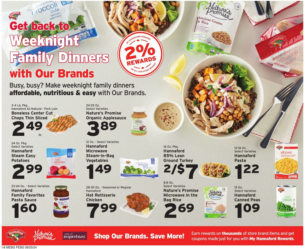 Weekly ad Hannaford 08/25/2024 - 08/31/2024