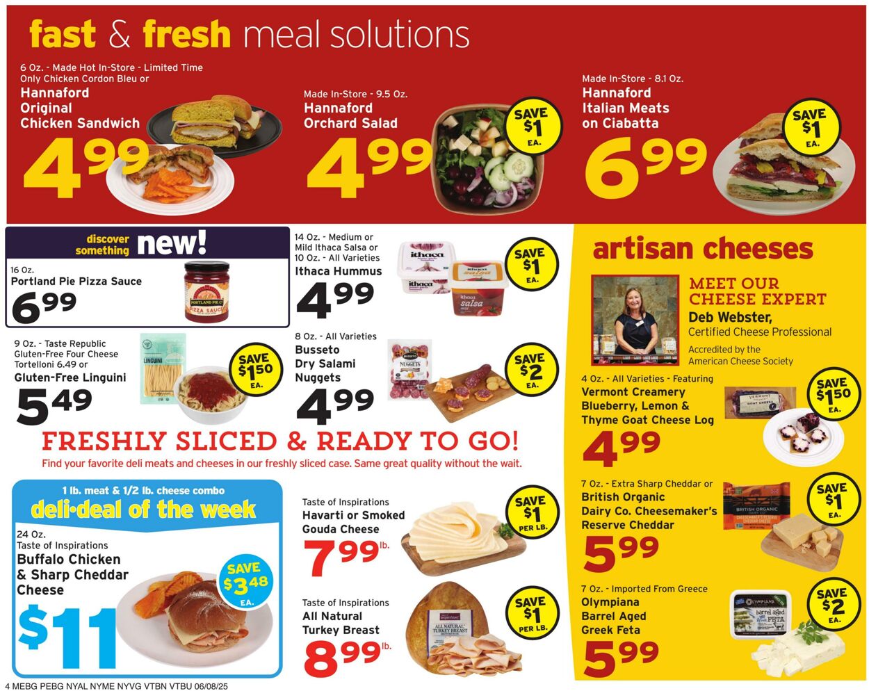 Weekly ad Hannaford 06/08/2025 - 06/14/2025