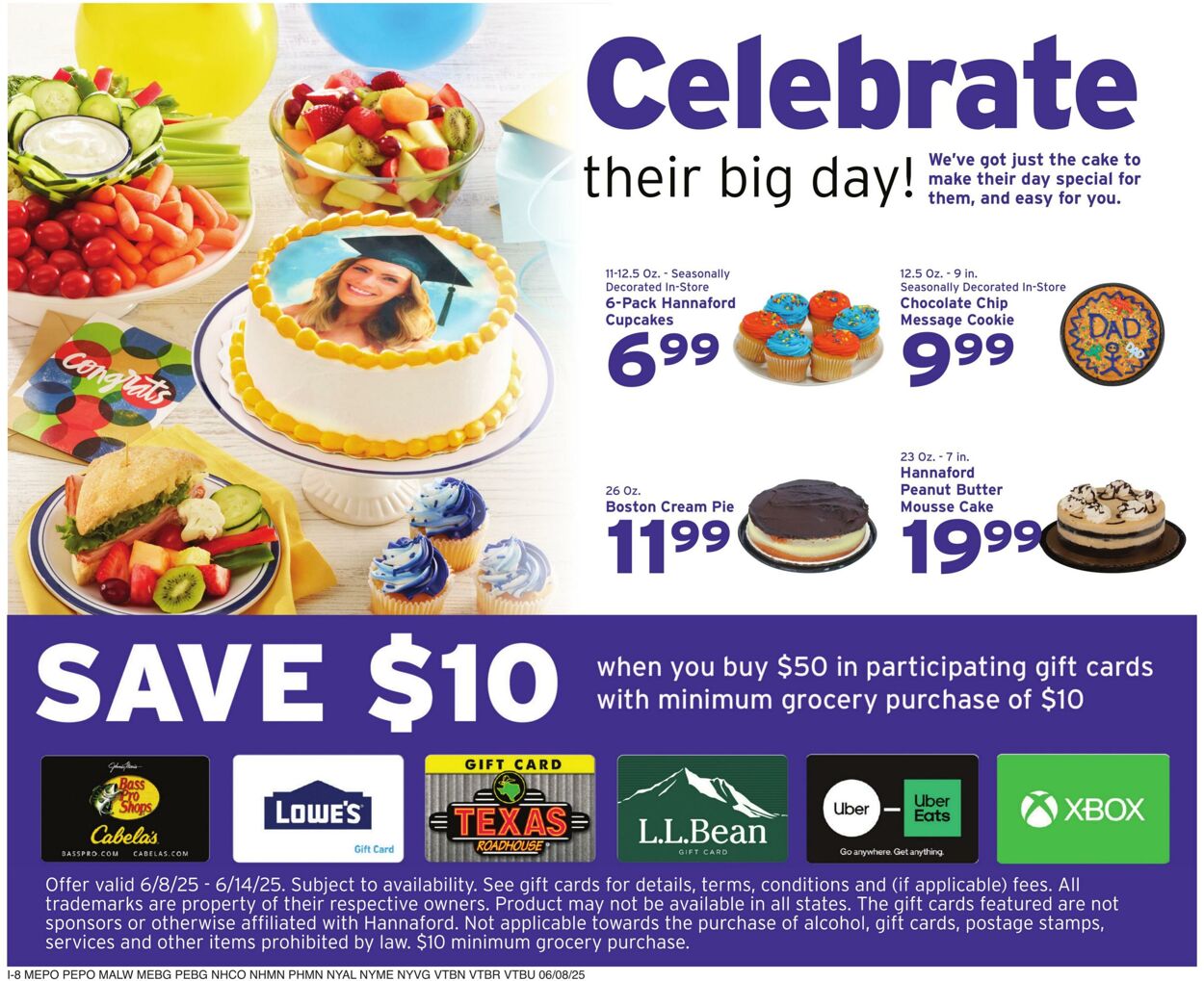 Weekly ad Hannaford 06/08/2025 - 06/14/2025