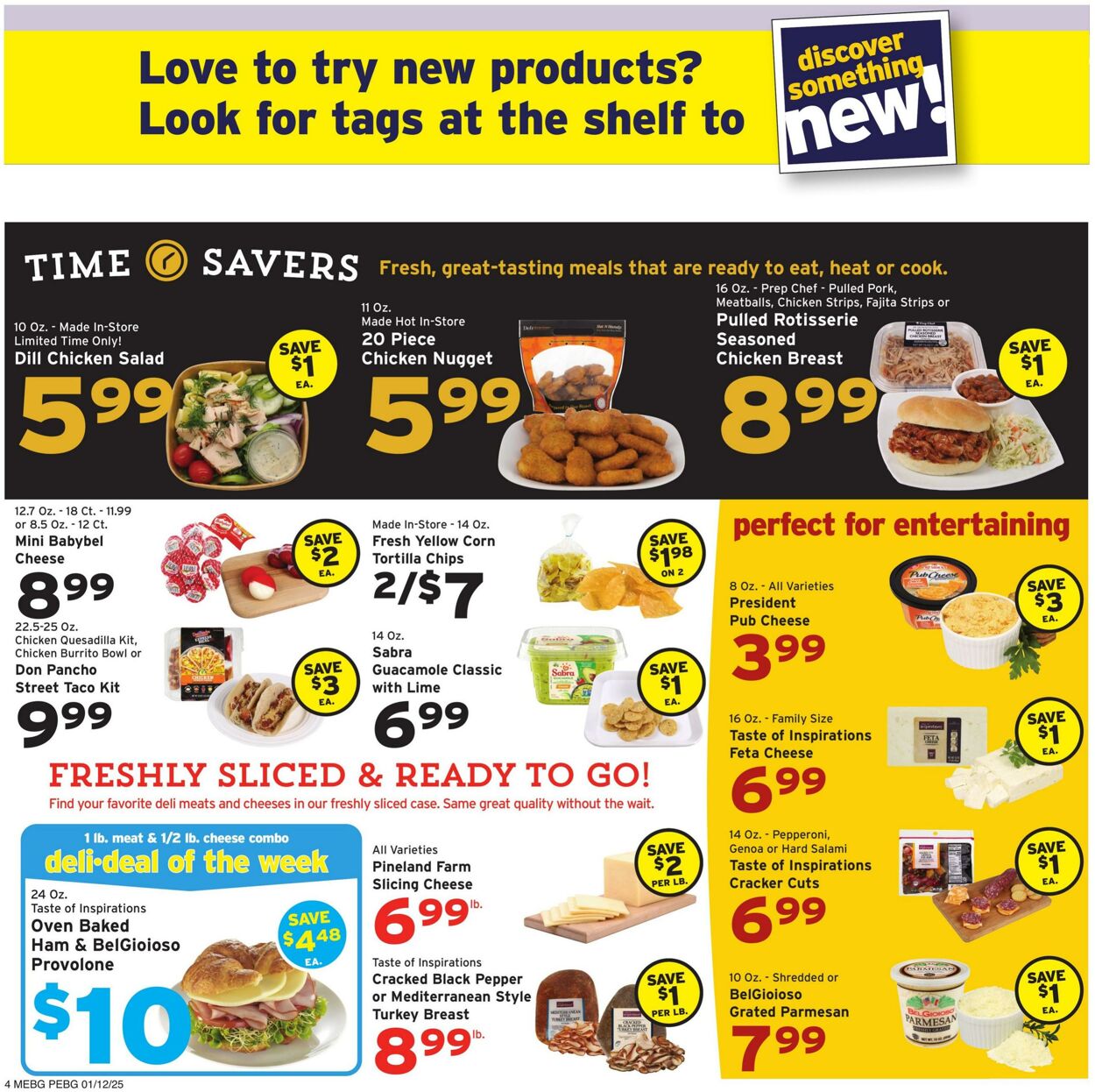 Weekly ad Hannaford 01/12/2025 - 01/18/2025