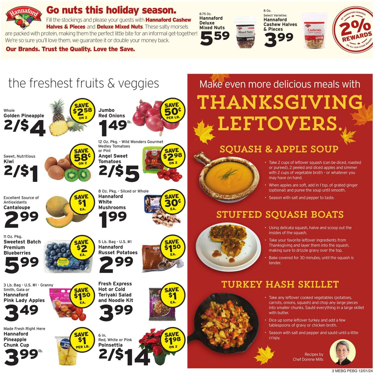 Weekly ad Hannaford 12/01/2024 - 12/07/2024