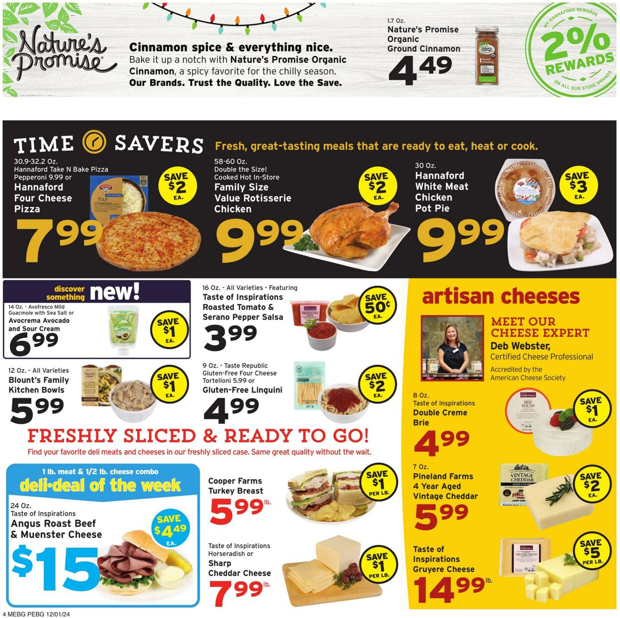 Weekly ad Hannaford 12/01/2024 - 12/07/2024