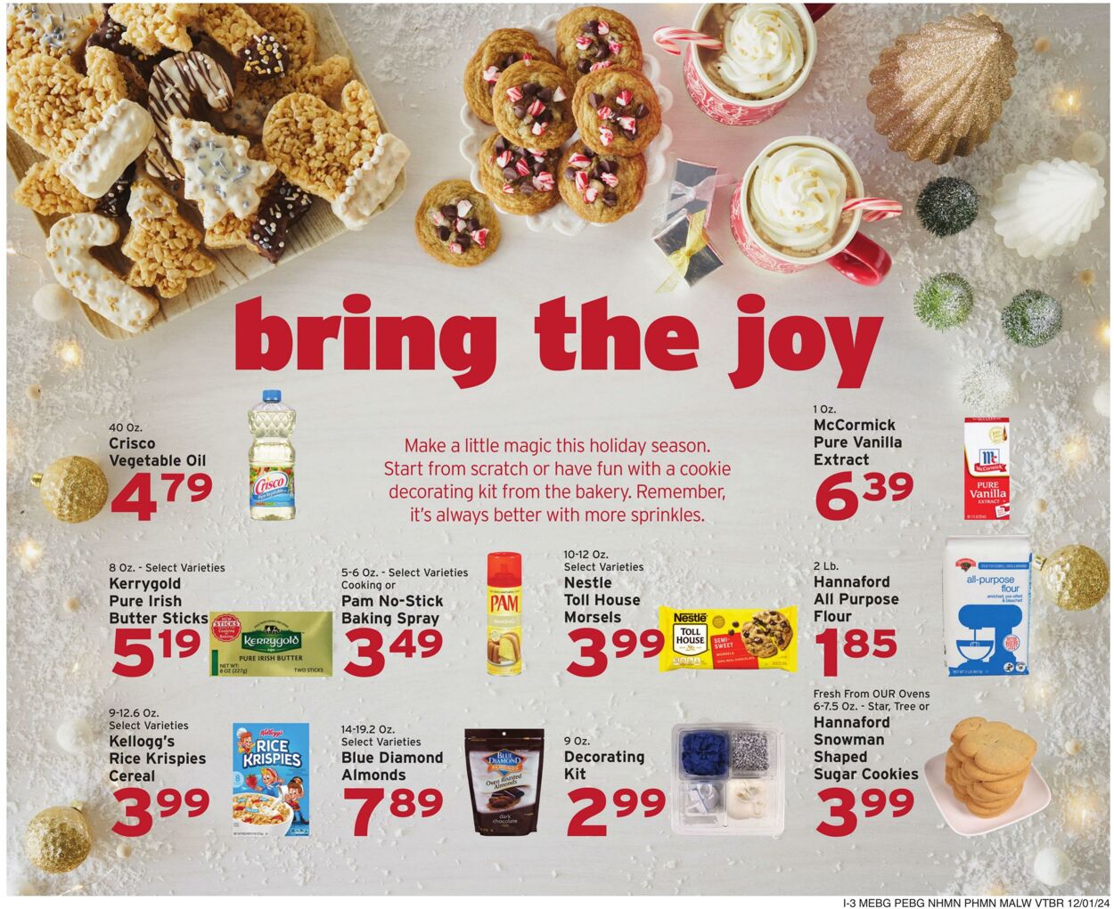 Weekly ad Hannaford 12/01/2024 - 12/07/2024