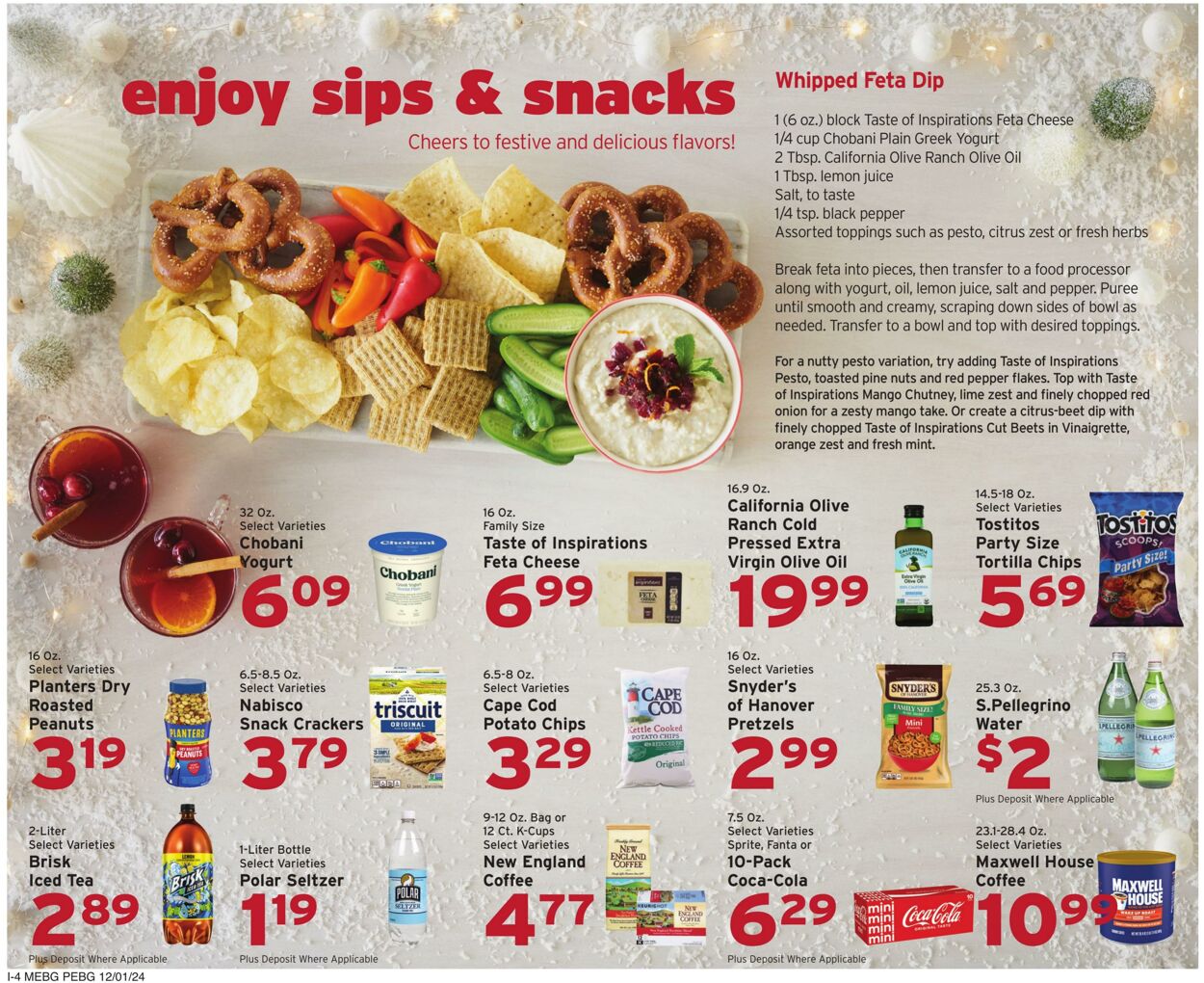 Weekly ad Hannaford 12/01/2024 - 12/07/2024