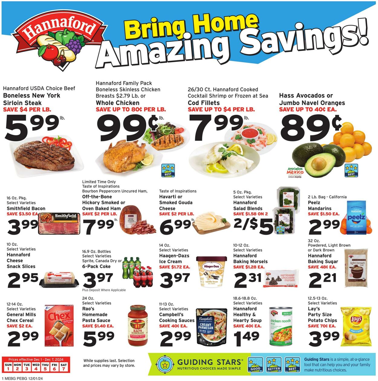 Weekly ad Hannaford 12/01/2024 - 12/07/2024